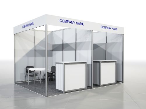 Equipped Stand 6-8 sq. m